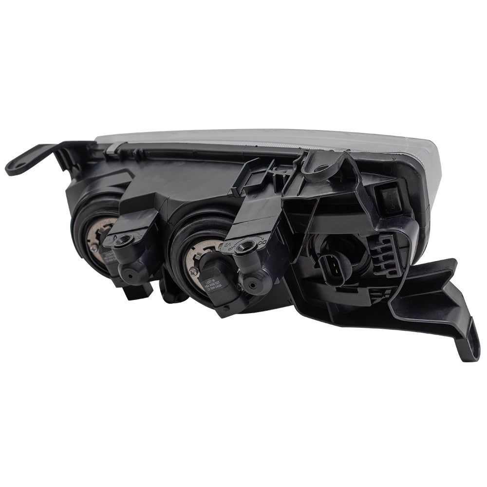 Brock Replacement Driver and Passenger Set Headlights Compatible with 2000 2001 2002 L-Series 90583594 90583595