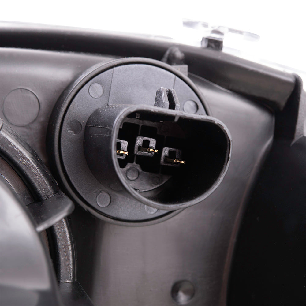 Brock Replacement Driver and Passenger Set Headlights Compatible with 2003 2004 2005 Cavalier 22707274 22707273