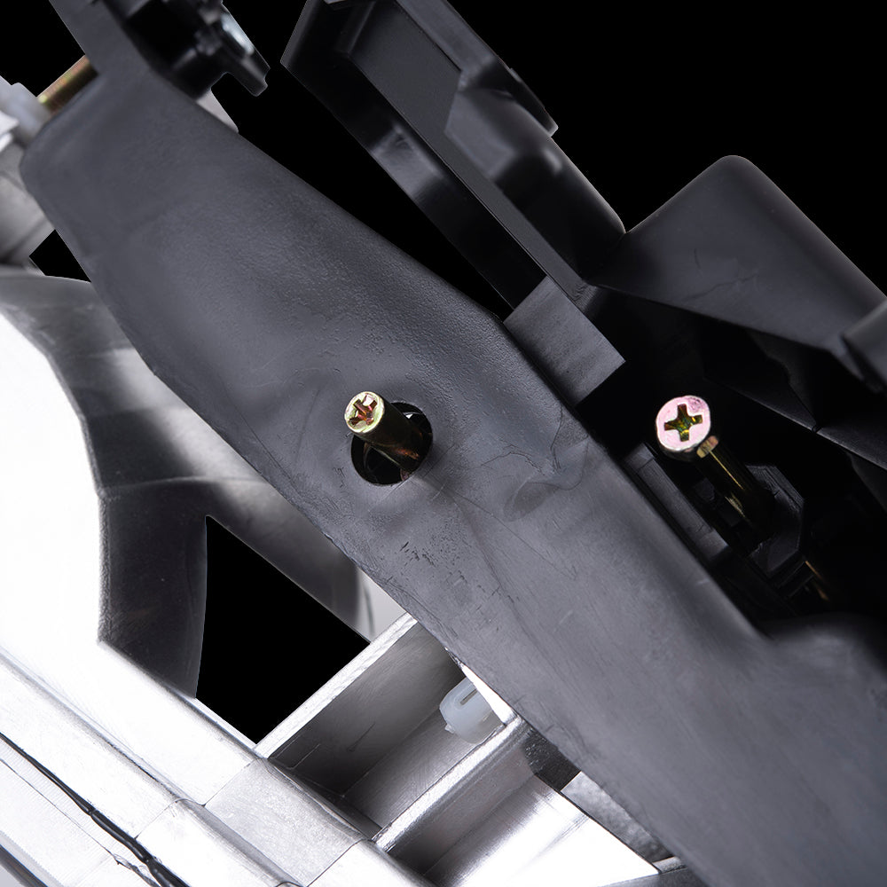 Brock Aftermarket Replacement Front Driver Left Passenger Right Composite Type Performance Headlight Set Chrome Bezel With Projector-Halo-LED DRL Compatible with 1988-2000 GM C/K Pickup