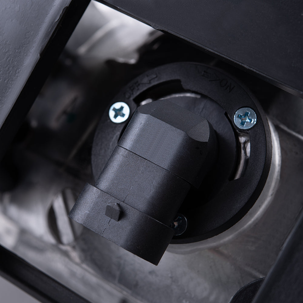 Brock Aftermarket Replacement Front Driver Left Passenger Right 8 Piece Composite Type Performance Light Set Smoked Lens Chrome Bezel Compatible with 1994-2002 GMC C/K Pickup