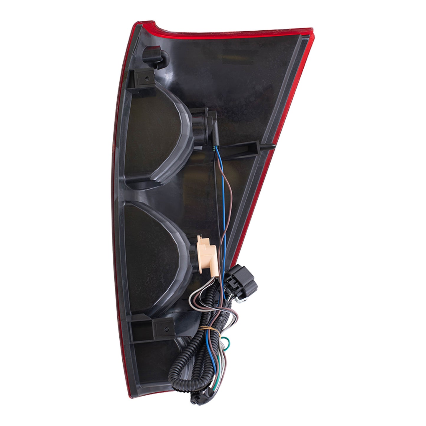 Brock Replacement Driver and Passenger Set Tail Lights Compatible with 2002-2006 Avalanche Pickup Truck 15771437 15092493