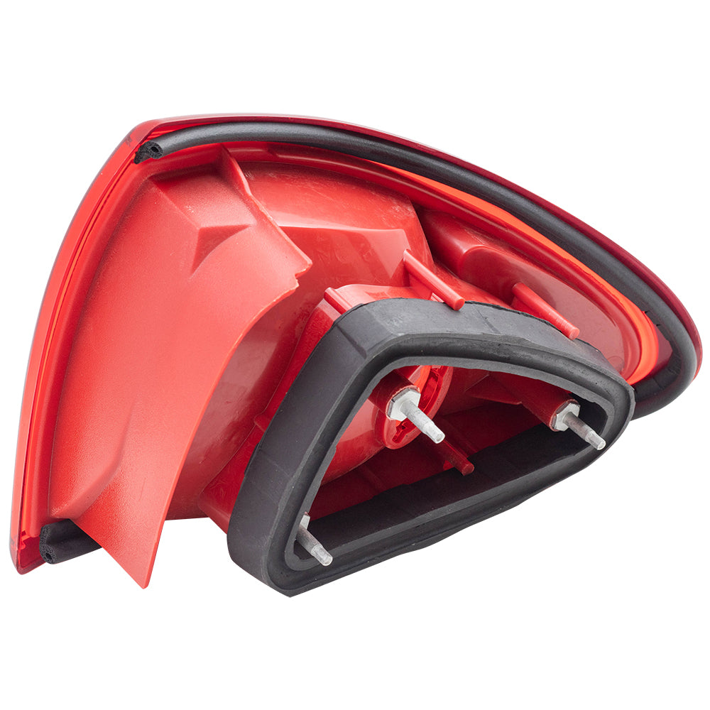 Brock Replacement Driver Tail Light Quarter Panel Mounted Taillamp Compatible with 2003-2005 Cavalier 15142168