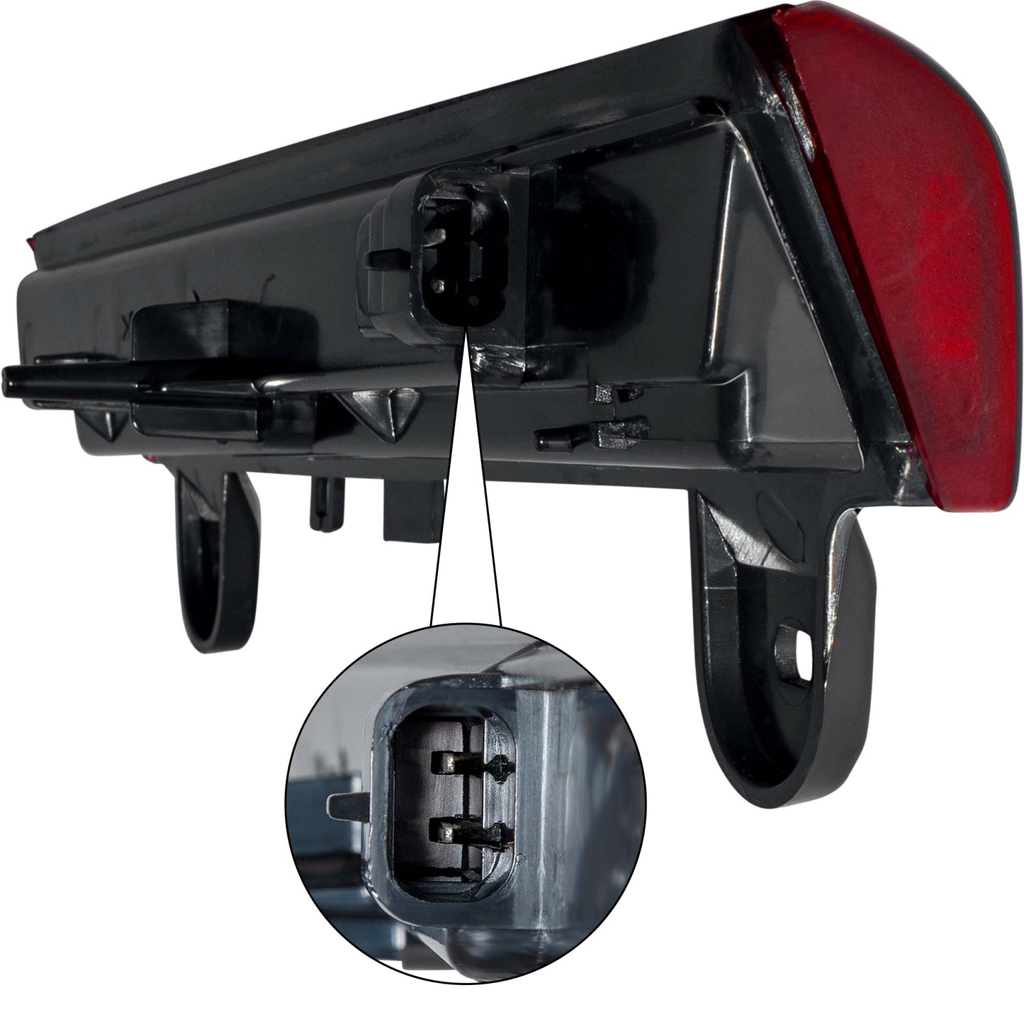 Brock Replacement 3 Piece Set of Taillights with 3rd Brake Light Compatible with SUV with Liftgate 15170955 15198449 15224278