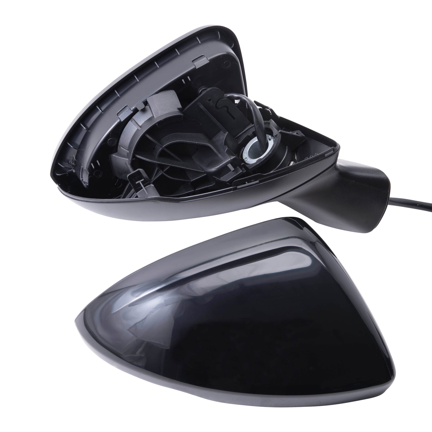 Power Door Mirror Set Paint To Match Black With Heat-Blind Spot Detection Without Signal Driver Left Passenger Right For 2016-2019 Chevrolet Cruze