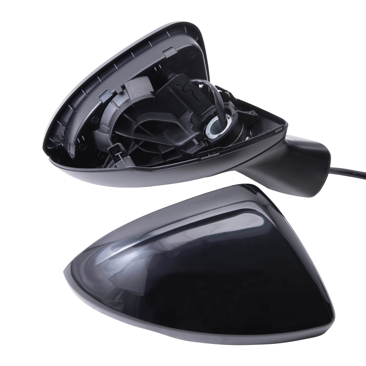 Power Door Mirror Set Paint To Match Black With Heat-Blind Spot Detection Without Signal Driver Left Passenger Right For 2016-2019 Chevrolet Cruze