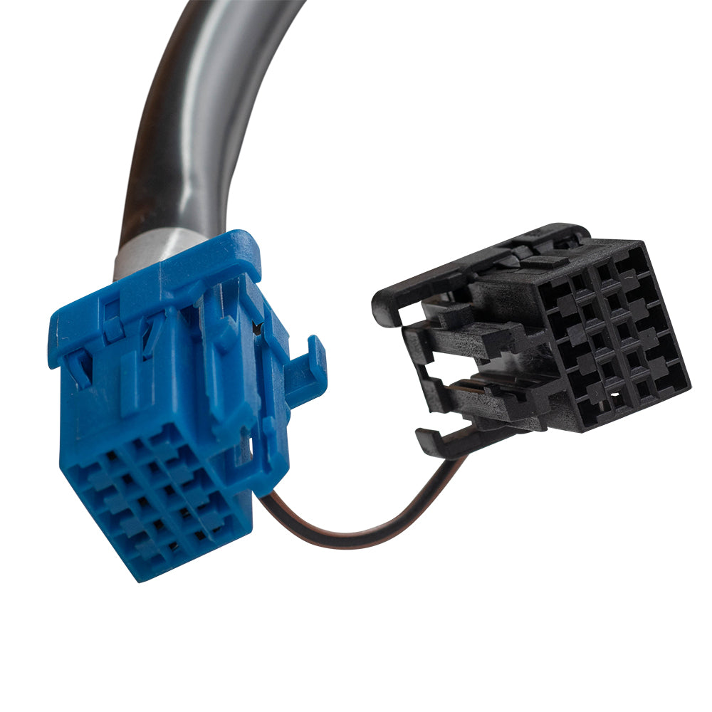 Brock Aftermarket Replacement Passenger Right Power Mirror Paint to Match Black with Heat-Signal on Glass-Manual Folding without Memory-Puddle Light-Auto Dim Compatible with 2003-2006 Chevy Avalanche