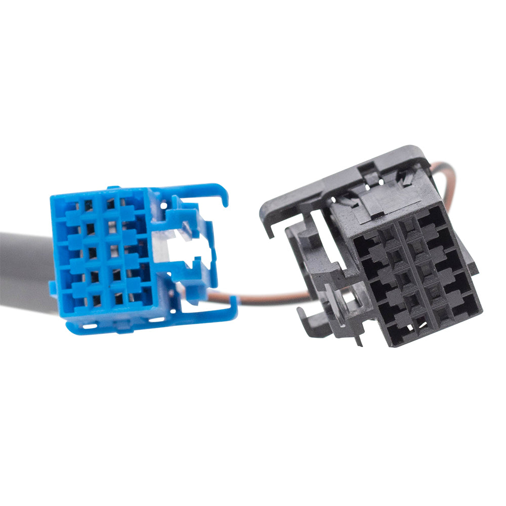 Brock Aftermarket Replacement Passenger Right Power Mirror Paint to Match & Textured Black Cap with Heat-Signal on Glass-Puddle Light-Manual Folding Compatible with 2003-2006 Chevy Silverado