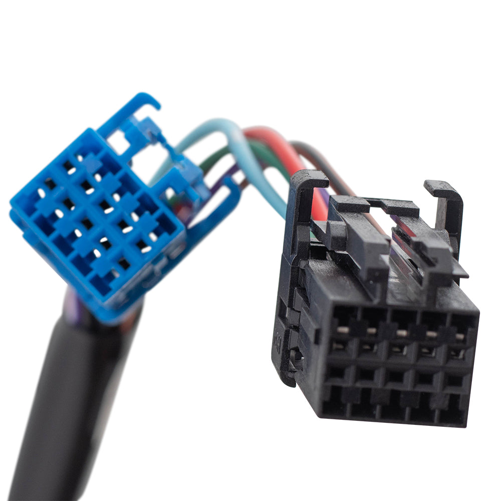 Power Door Mirror Power Folding-Smooth Black Cap-Heat-Signal On Glass-Memory-Puddle Light Without Auto Dimming Driver Left For 2003-2006 GM Silverado/Sierra 2007 Classic 2000-2006 Suburban/Yukon XL 2003-2006 Tahoe/Avalanche/ Escalade