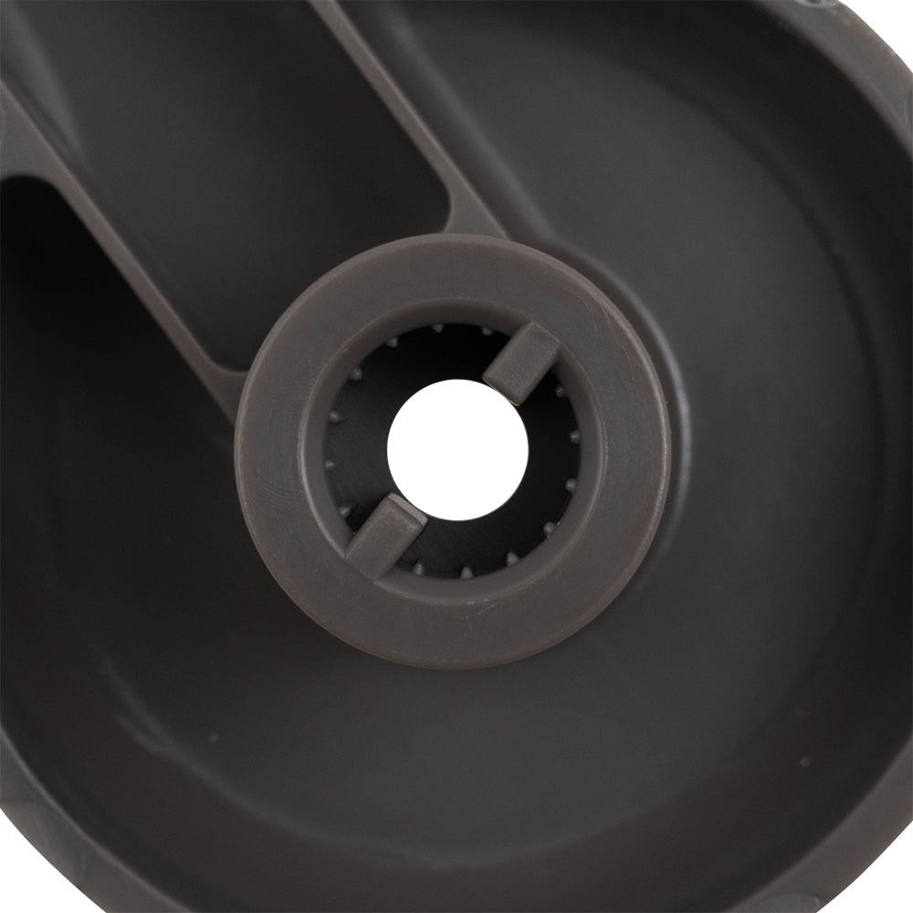 Brock Replacement Set Front Recliner Handles Gray Compatible with 2003-2007 Silverado Sierra Pickup Truck w/Split Bench