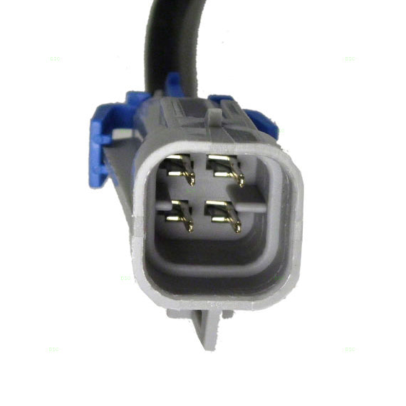 Brock Replacement Oxygen Sensor with Square Male Connector 1 PIN 15" Compatible with 2000-2002 Silverado Sierra Pickup Tahoe Suburban Yukon & XL