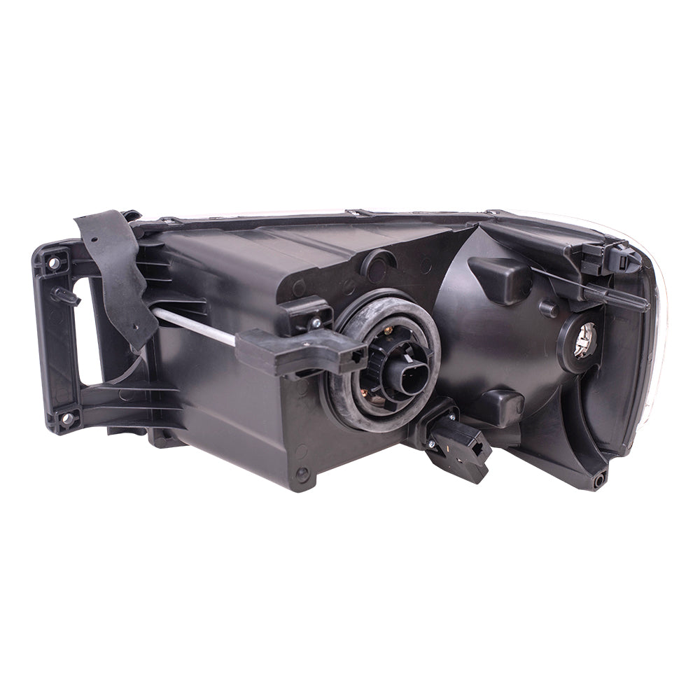 Brock Replacement Passenger Halogen Headlight Compatible with 2002-2005 1500 Pickup Truck 55077120AG