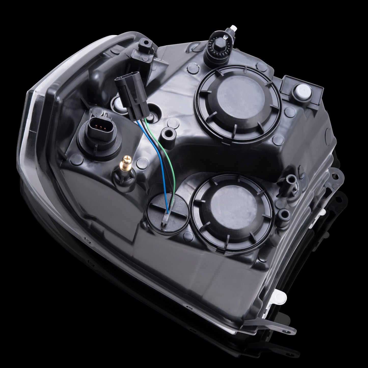 Brock Replacement Driver Left Passenger Right Halogen Combination Headlight Assembly Standard Type With Black Bezel Set Compatible With 2013-2018 RAM Pickup 2019-2023 RAM 1500 Classic