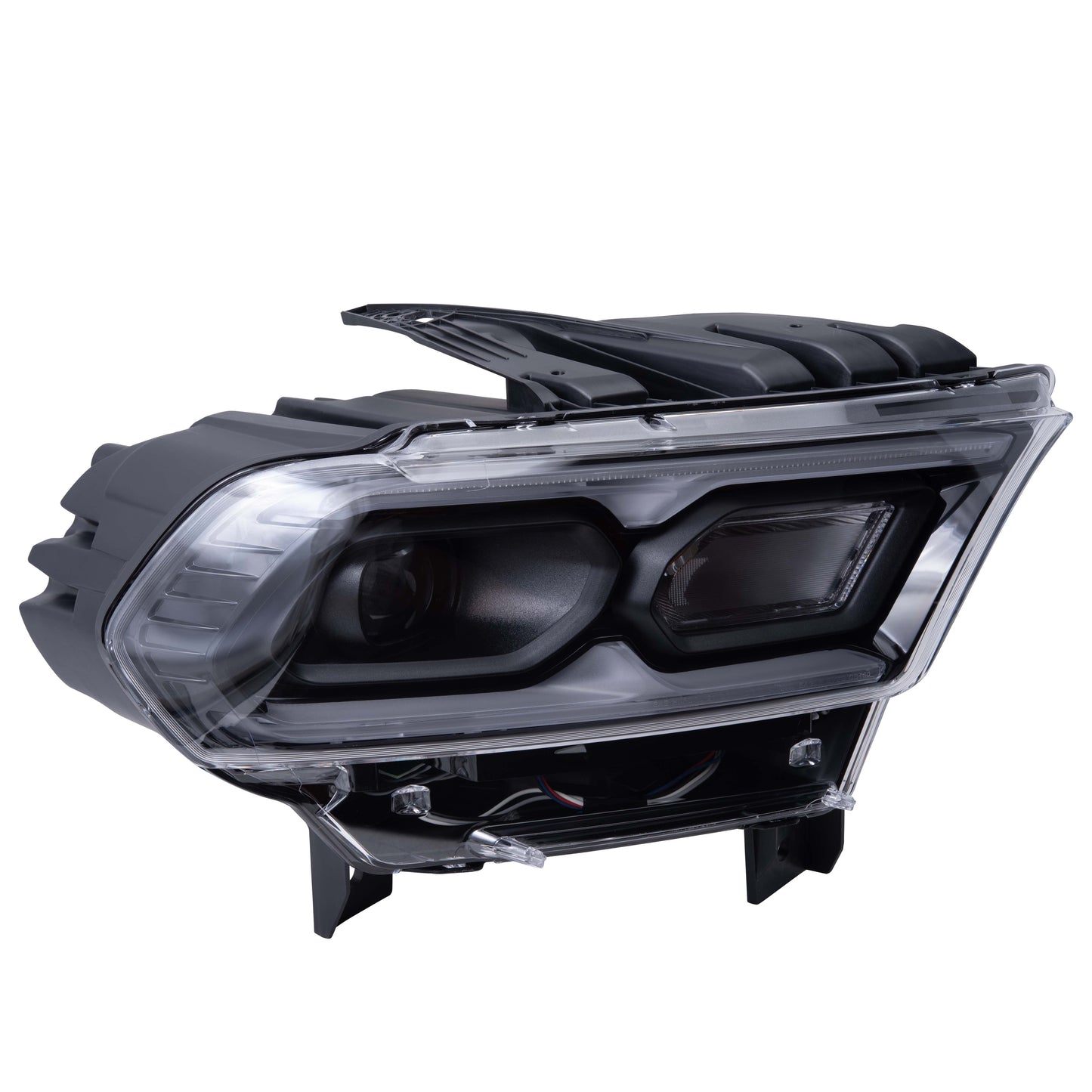 LED Combination Headlight Assembly With Standard Type Signal-Black Trim Without Automatic High Beam Passenger Right for 2021-2023 Dodge Durango