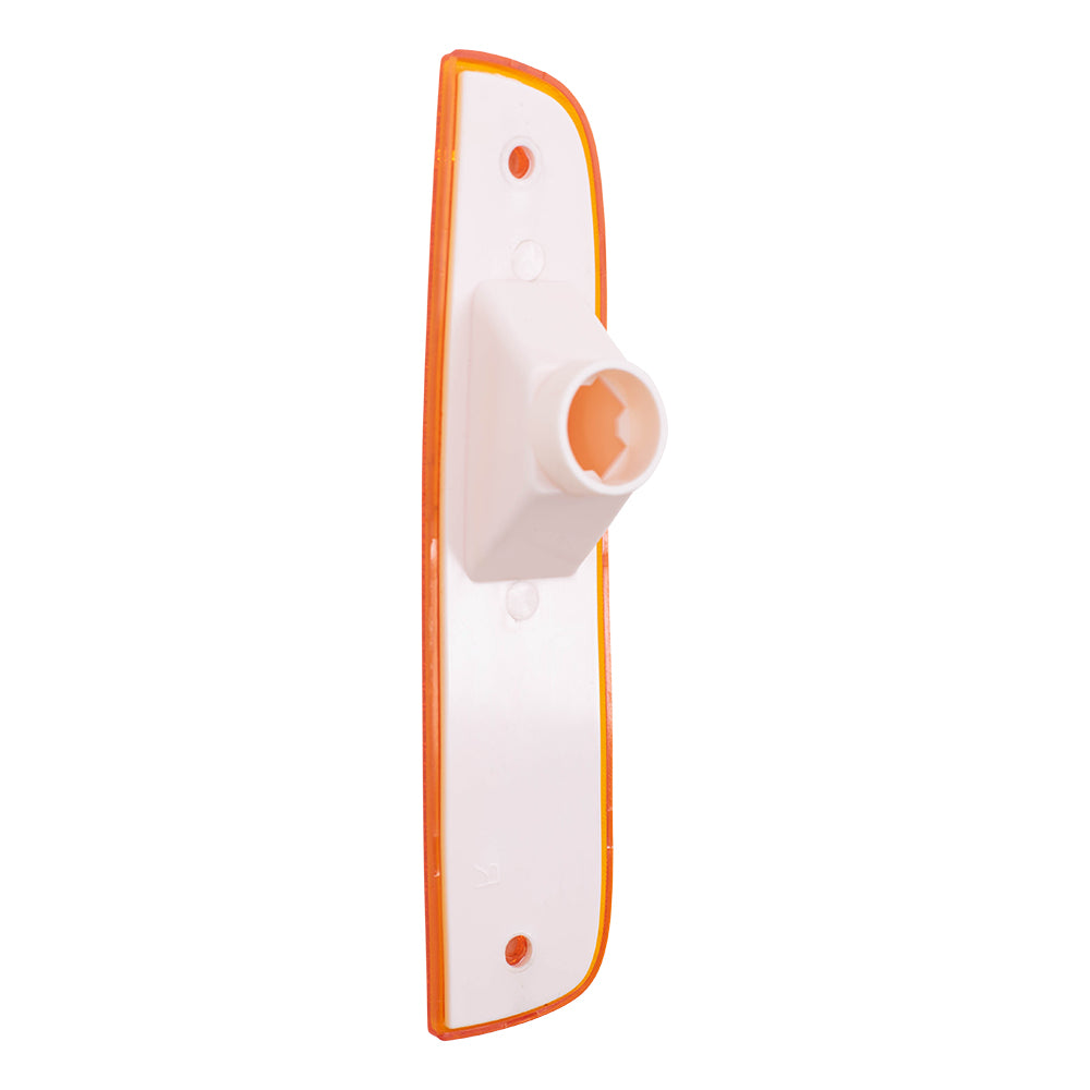 Brock Side Marker Light for 97-01 Jeep Cherokee Drivers Park Signal Lamp Lens 55055147