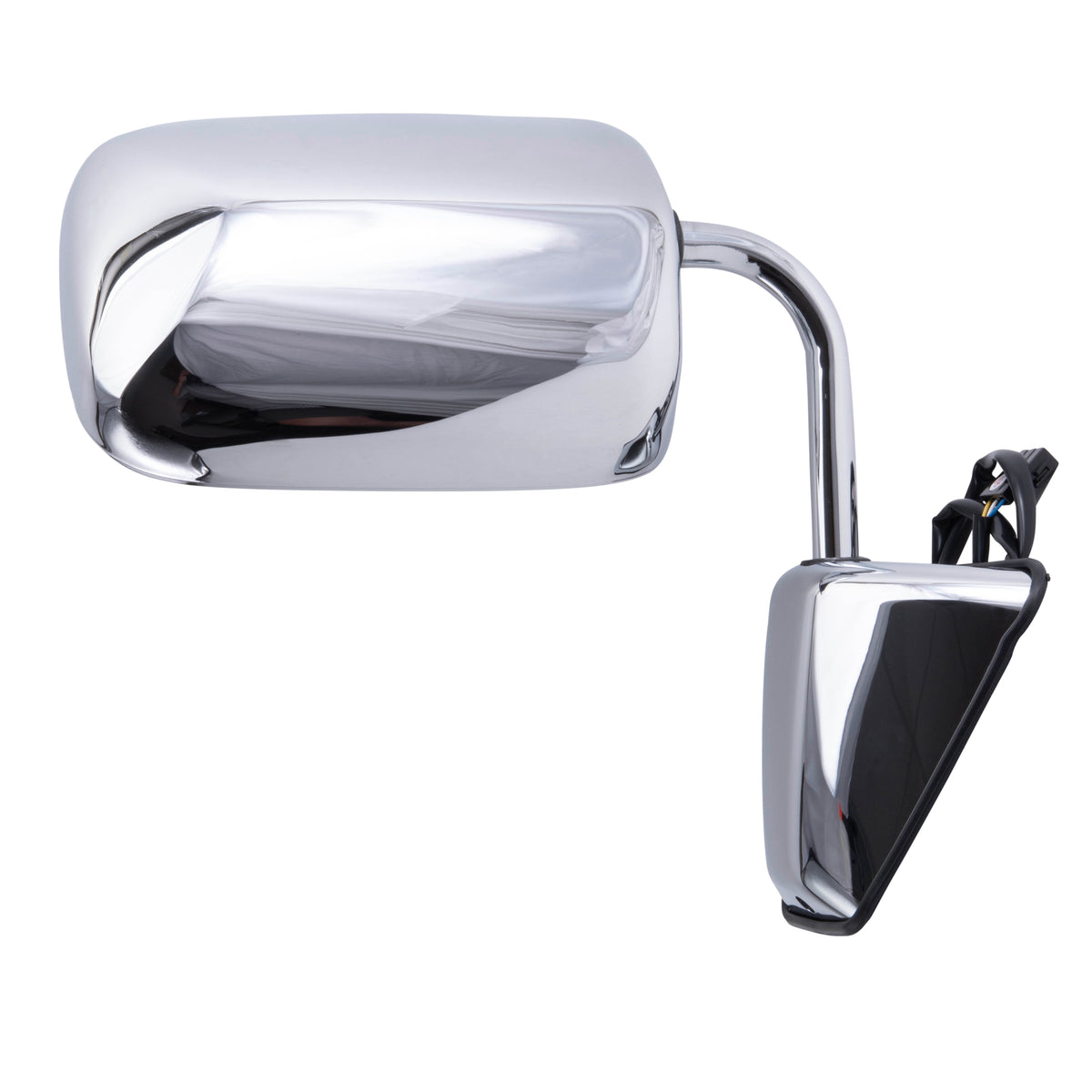 Mirror for 88-93 Dodge Ram Pickup Truck Ramcharger Passengers Side Power Chrome
