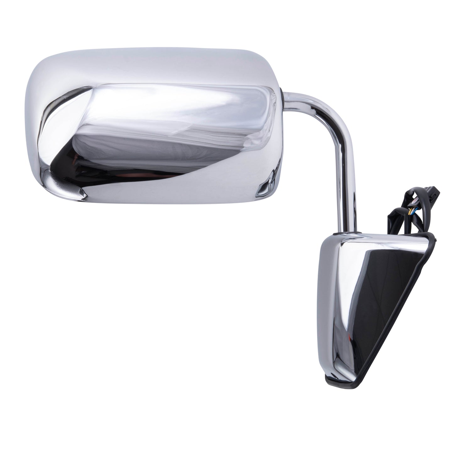 Mirror for 88-93 Dodge Ram Pickup Truck Ramcharger Passengers Side Power Chrome