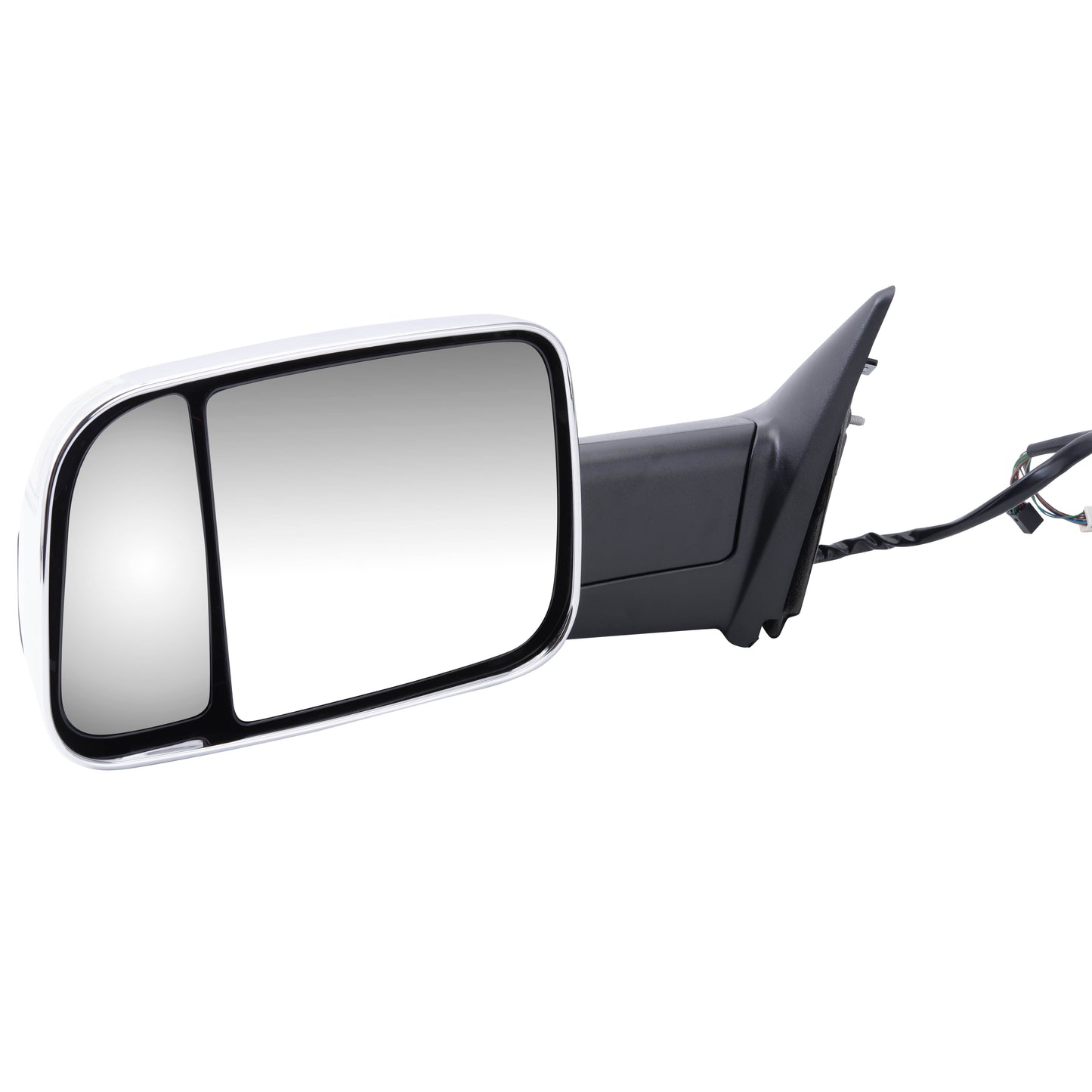 Brock Replacement Driver Side Power Tow Mirror with Heat, Signal, Puddle Light, Temperature Sensor & Memory Compatible with 2013-2018 1500/2500/3500 & 2019-2021 1500 Classic