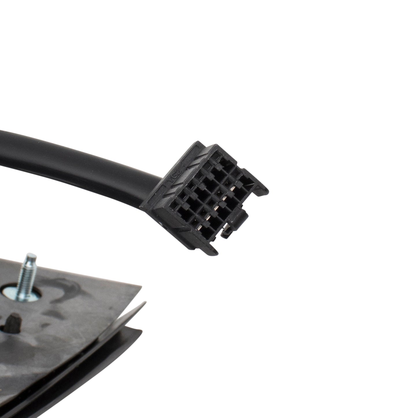 2007-2012 Dodge Caliber Power Mirror Textured Black Non-Folding With Heat RH