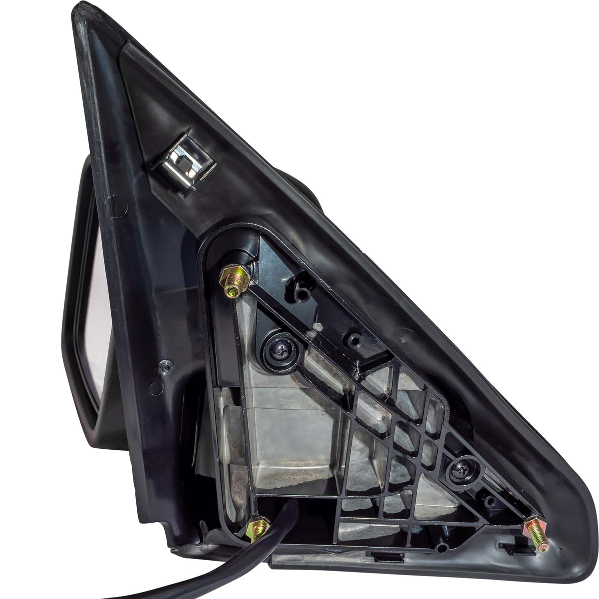 6 X 9 Power Door Mirror Textured Black With Heat-Manual Folding-Without Auto Dimming Driver Left for 2009-2010 Dodge RAM 1500/2500 2011-2012 RAM 1500/2500 Without Towing Package
