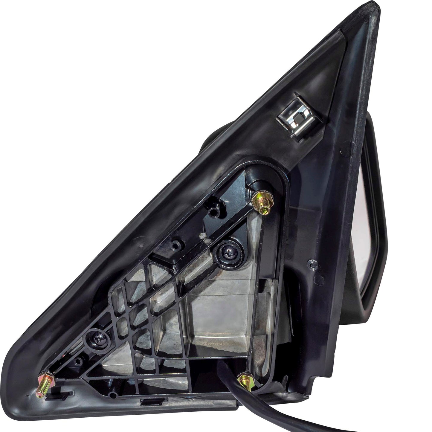 6 X 9 Power Door Mirror Textured Black With Heat-Manual Folding-Without Auto Dimming Driver Left Passenger Right for 2009-2010 Dodge RAM 1500/2500 2011-2012 RAM 1500/2500 Without Towing Package