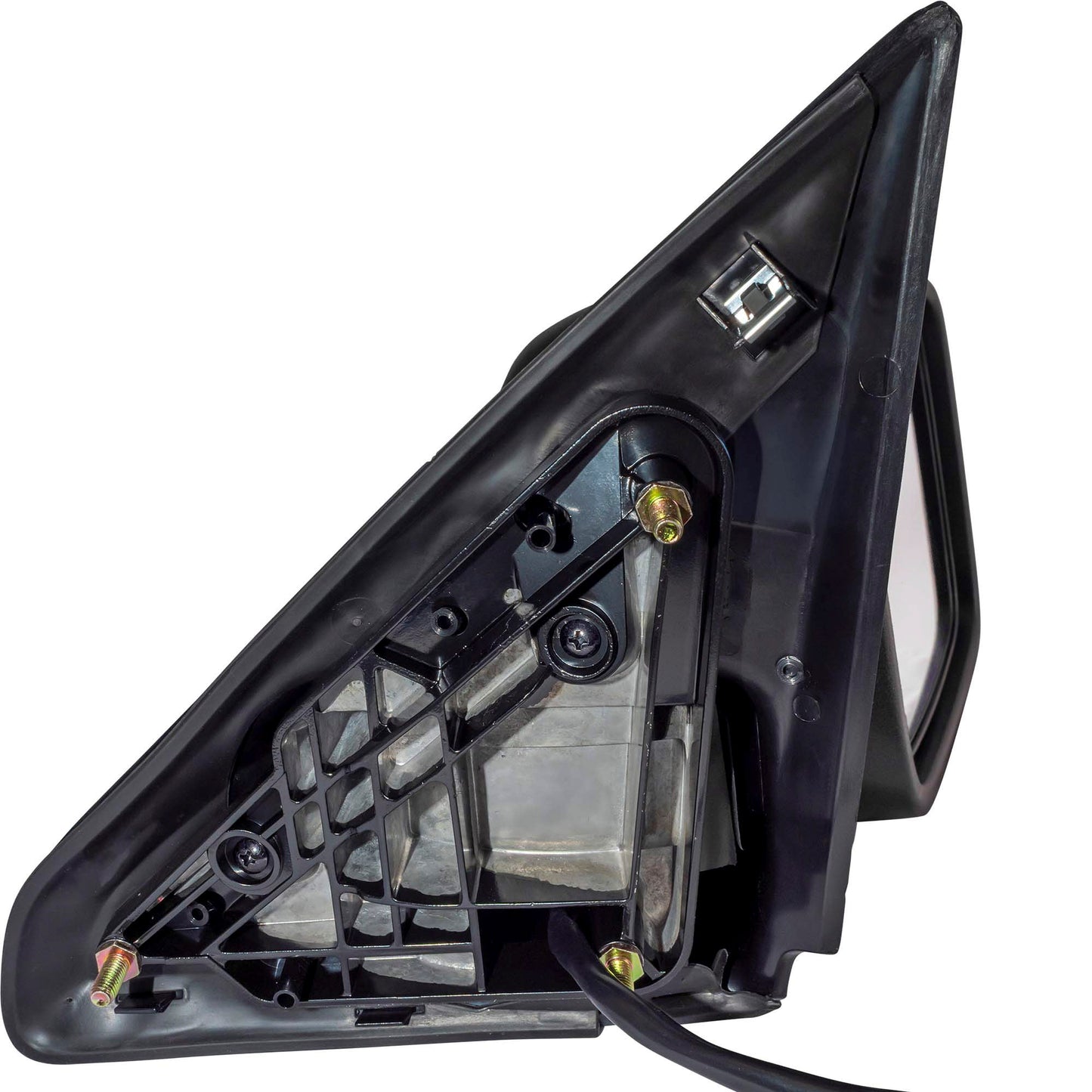 6 X 9 Power Door Mirror Textured Black Cover With Heat-Manual Folding-Without Auto Dimming Passenger Right 2009-2010 Dodge RAM 1500/2500 2011-2012 RAM 1500/2500 Without Towing Package