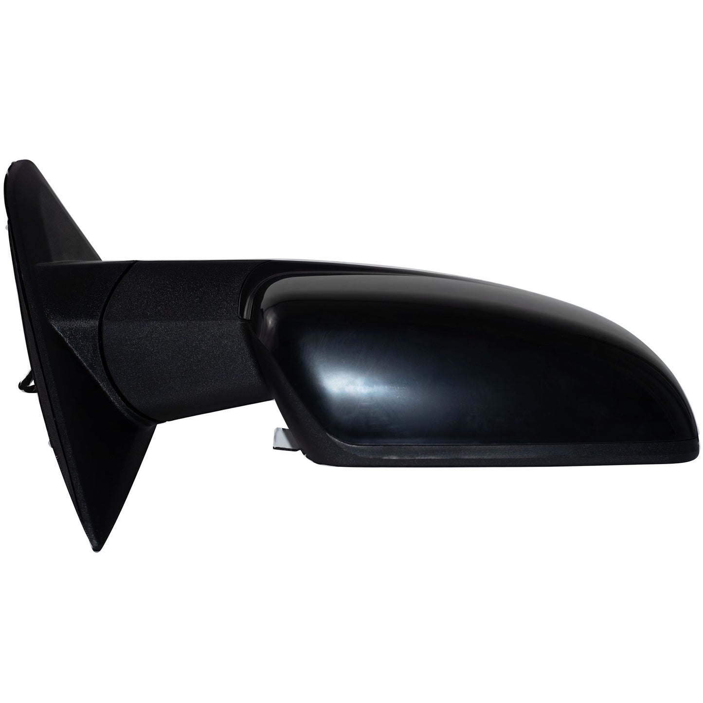 6 X 9 Power Door Mirror Paint to Match Black Cover With Heat-LED Turn Signal Light-Puddle Light-Manual Folding Without Auto Dimming Passenger Right for 2009-2010 Dodge RAM 1500 Without Towing Package 2011-2012 RAM 1500 Without Towing Package