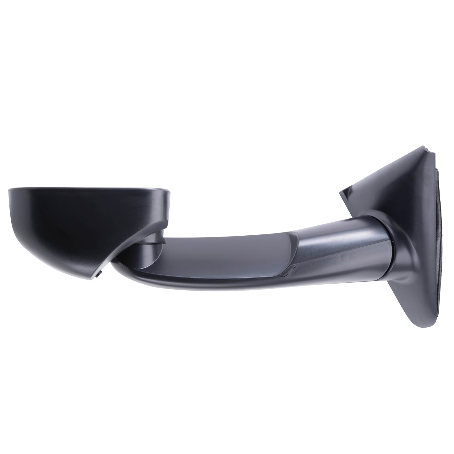 Brock Replacement Driver and Passenger Manual Side Tow Mirrors 7x10 Flip-Up Textured Compatible with 02-08 Pickup Truck 55077493AN 55077492AN