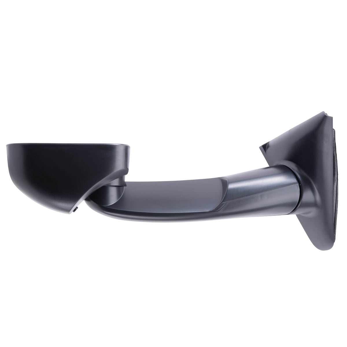 Brock Replacement Driver and Passenger Manual Side Tow Mirrors 7x10 Flip-Up Textured Compatible with 02-08 Pickup Truck 55077493AN 55077492AN