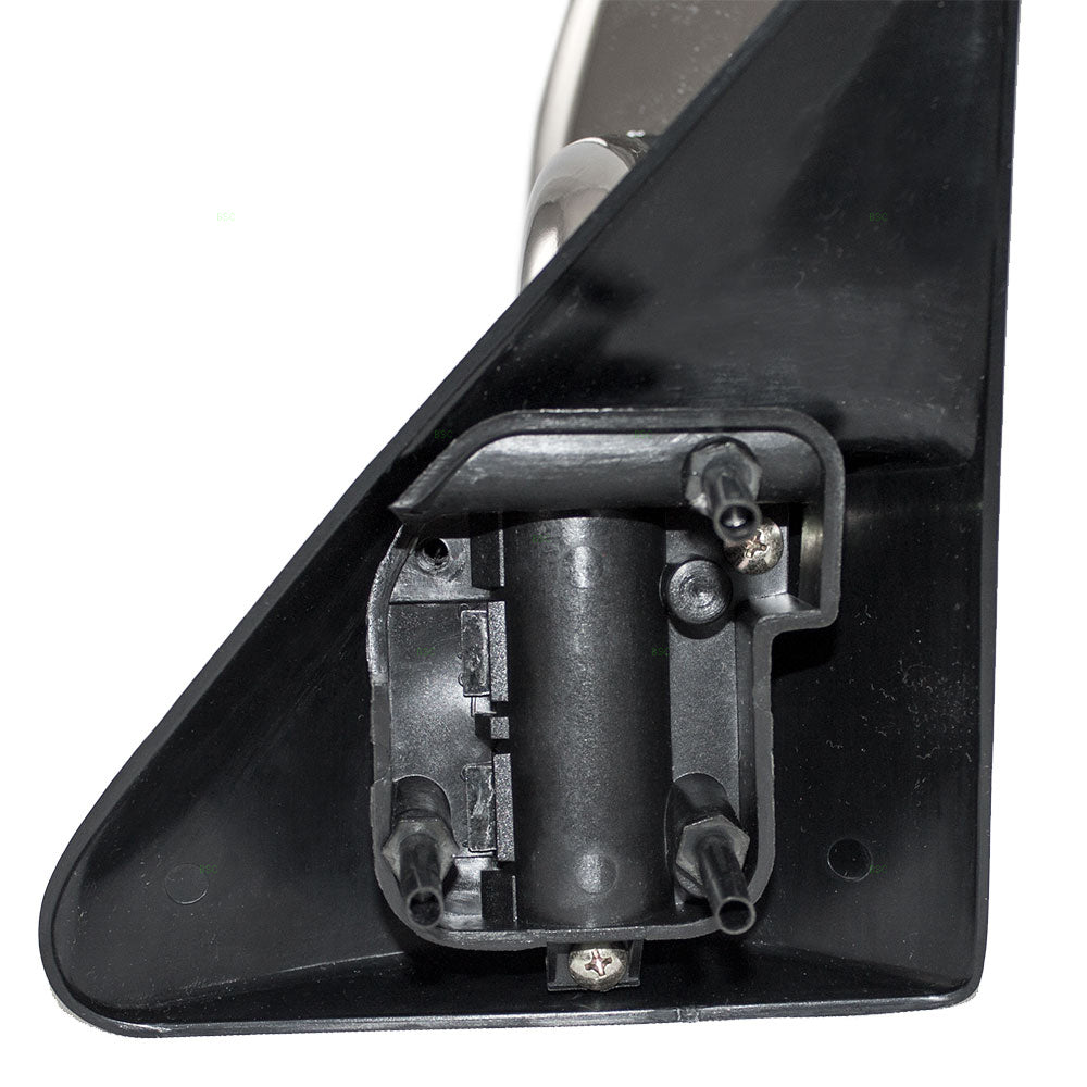 Brock Replacement Passenger Side Manual Mirror Optional Type Chrome and 6x9 Compatible with 1987-1994 Dodge Dakota