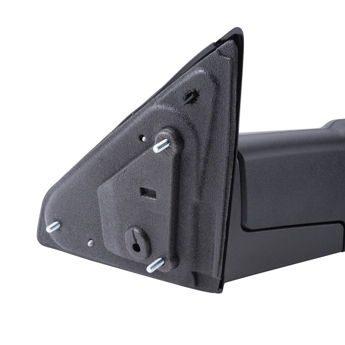 Brock Aftermarket Replacement Driver Left Passenger Right Manual Tow Mirror Textured Black Flip-up with Temperature Sensor Compatible with 2013-2018 RAM 1500