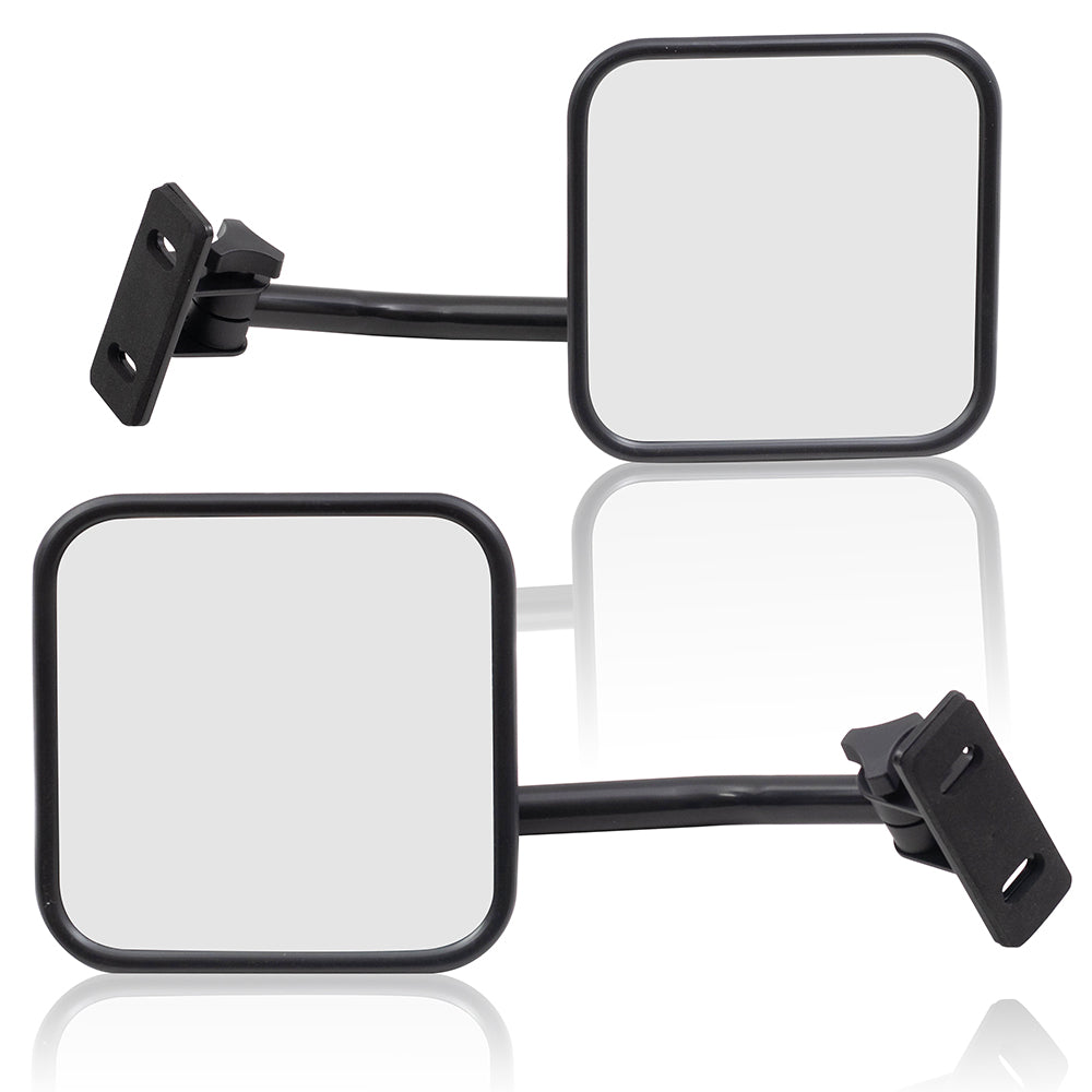 Replacement Pair Set Quick Release Mirrors W Adjustable Arms Relocati replacement-pair-set-quick-release-mirrors-w-adjustable-arms-relocati