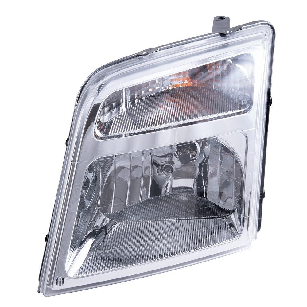 2010-2013 Ford Transit Connect Halogen Combination Headlight Assembly LH CAPA Certified