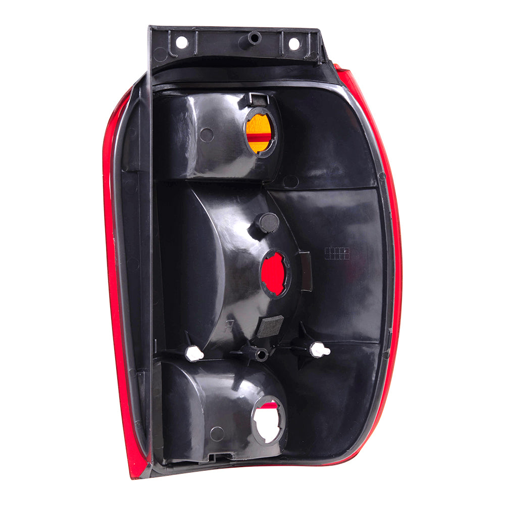 Brock Aftermarket Replacement Driver Left Combination Tail Light Unit Compatible with 1998-2001 Ford Explorer