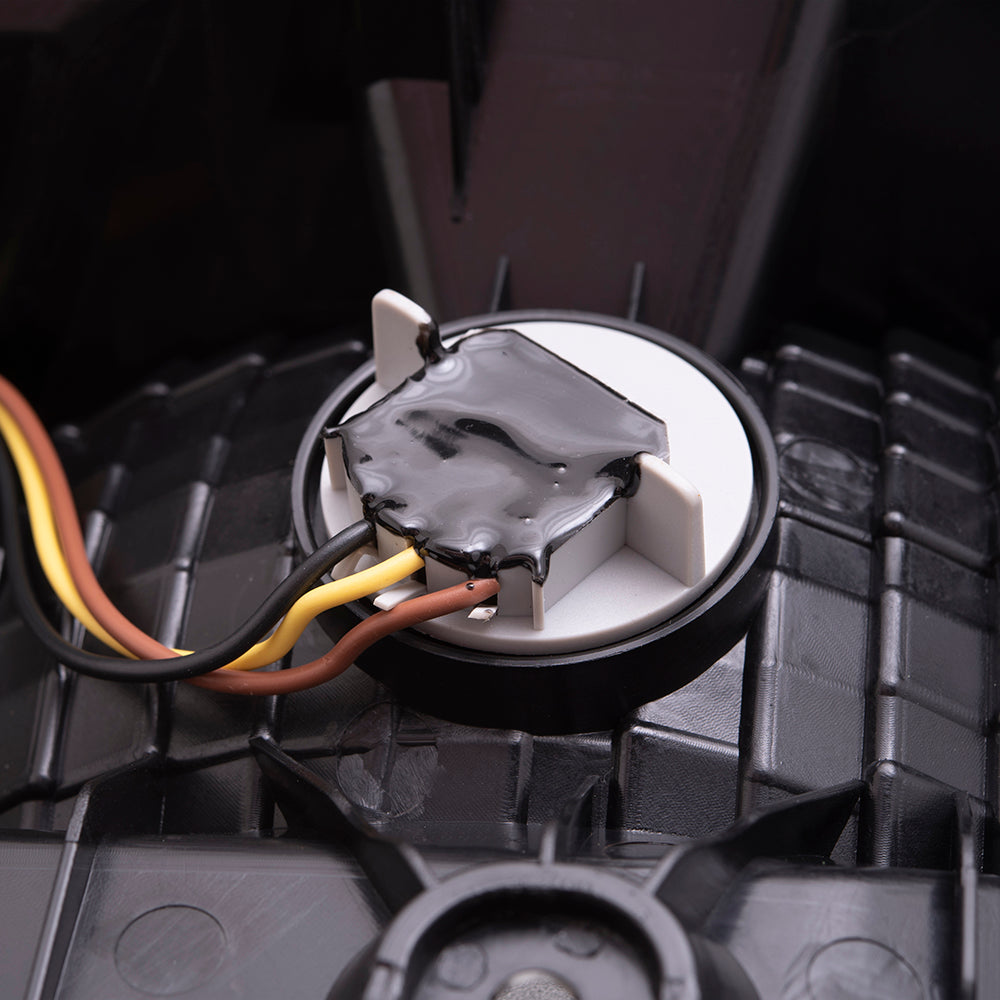 Brock Aftermarket Replacement Driver Left Passenger Right Combination Tail Light Assembly Set Compatible With 2015-2021 Ford Transit With Single Rear Wheels