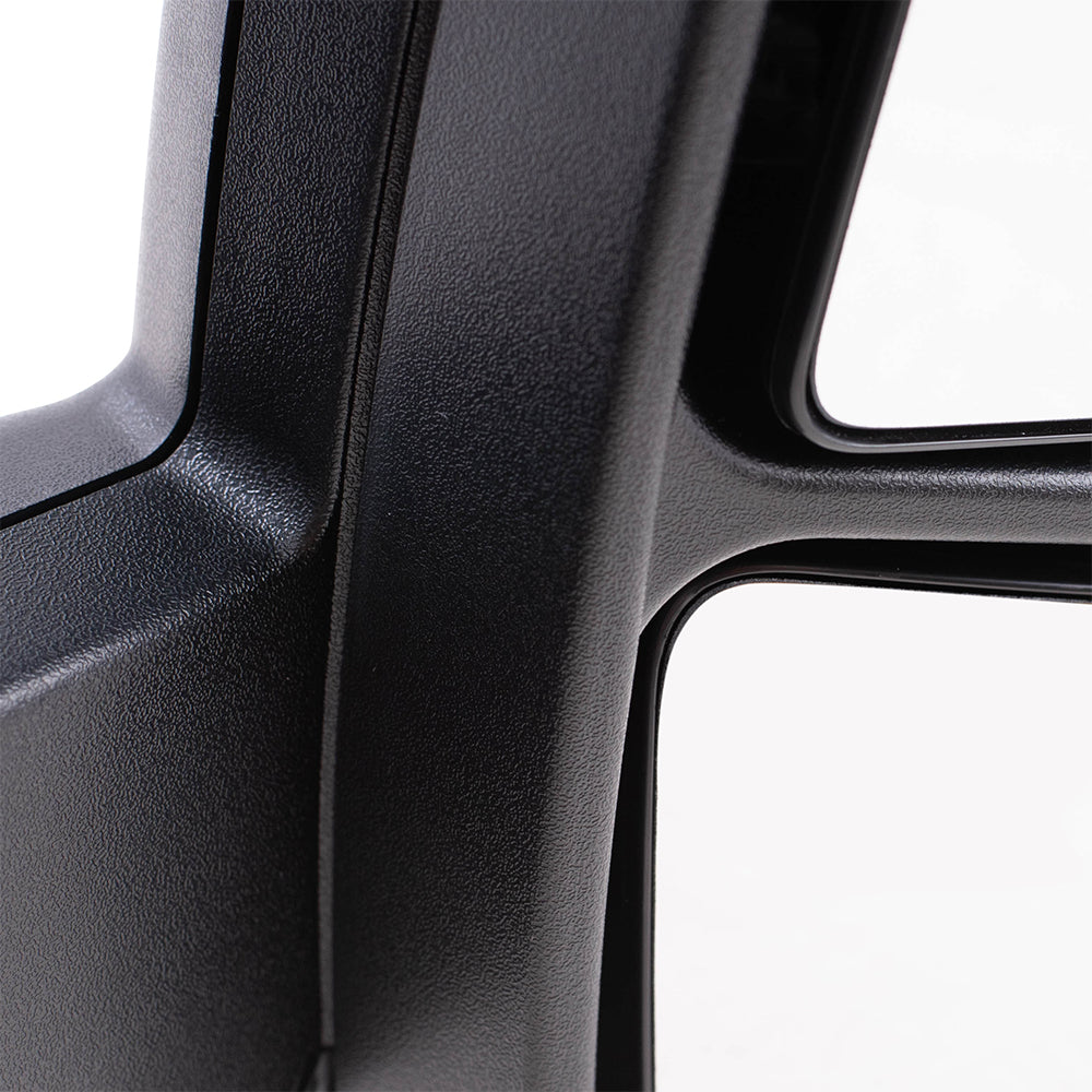 Replacement Passenger Side Manual Mirror with Dual Long Arms Compatible with 2015-2019 Transit Van with Low Roof