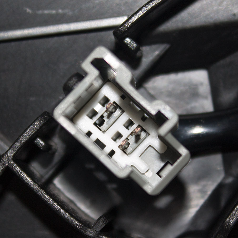 Driver and Passenger Power Side View Mirrors with Textured Bases & Smooth Covers Replacement for 2006-2010 Fusion Milan