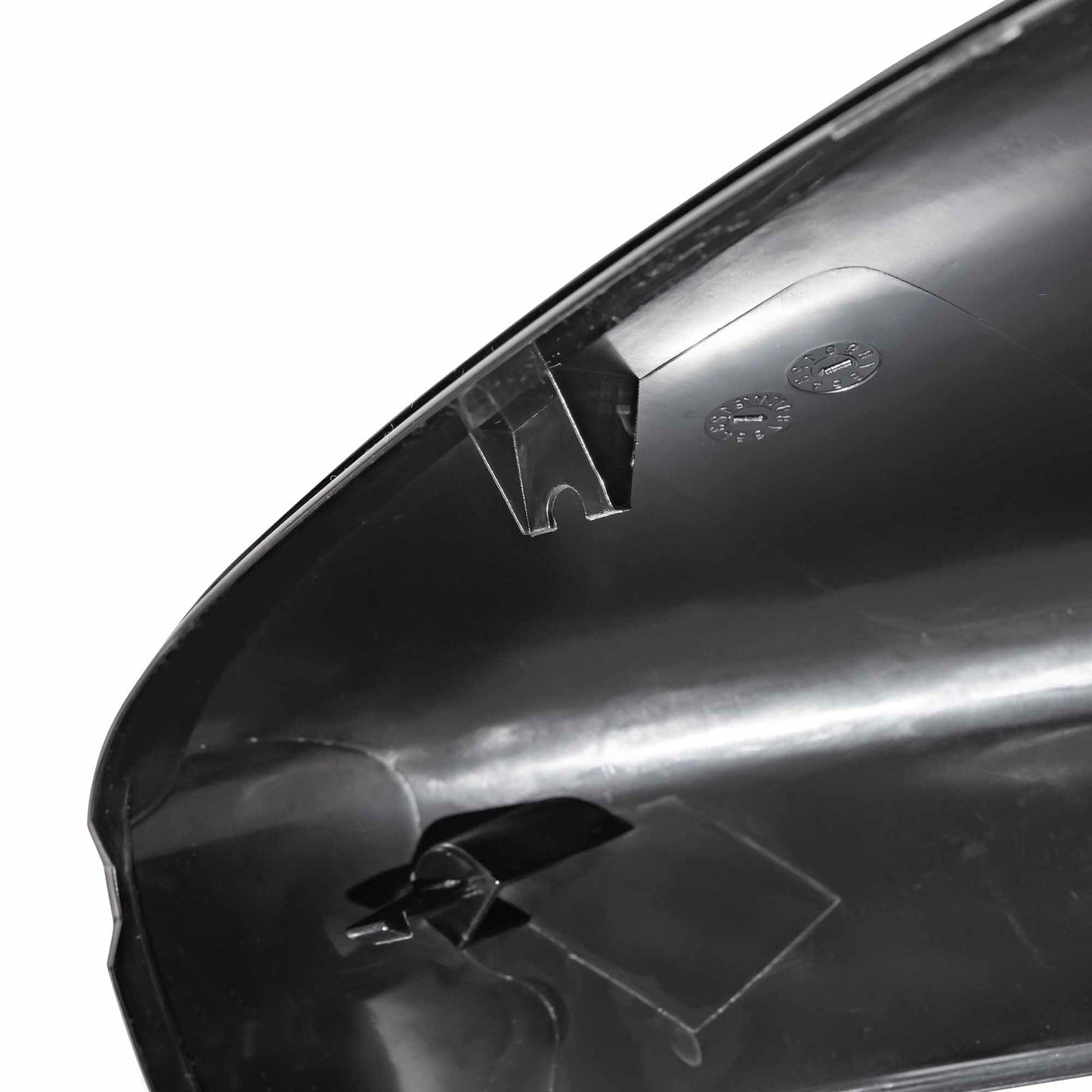 Door Mirror Cover Without Turn Signal Light Opening Textured Black Left for 2020-2025 Ford Escape 2020-2025 Ford Escape Hybrid 2020-2025 Ford Escape Plug-In Hybrid