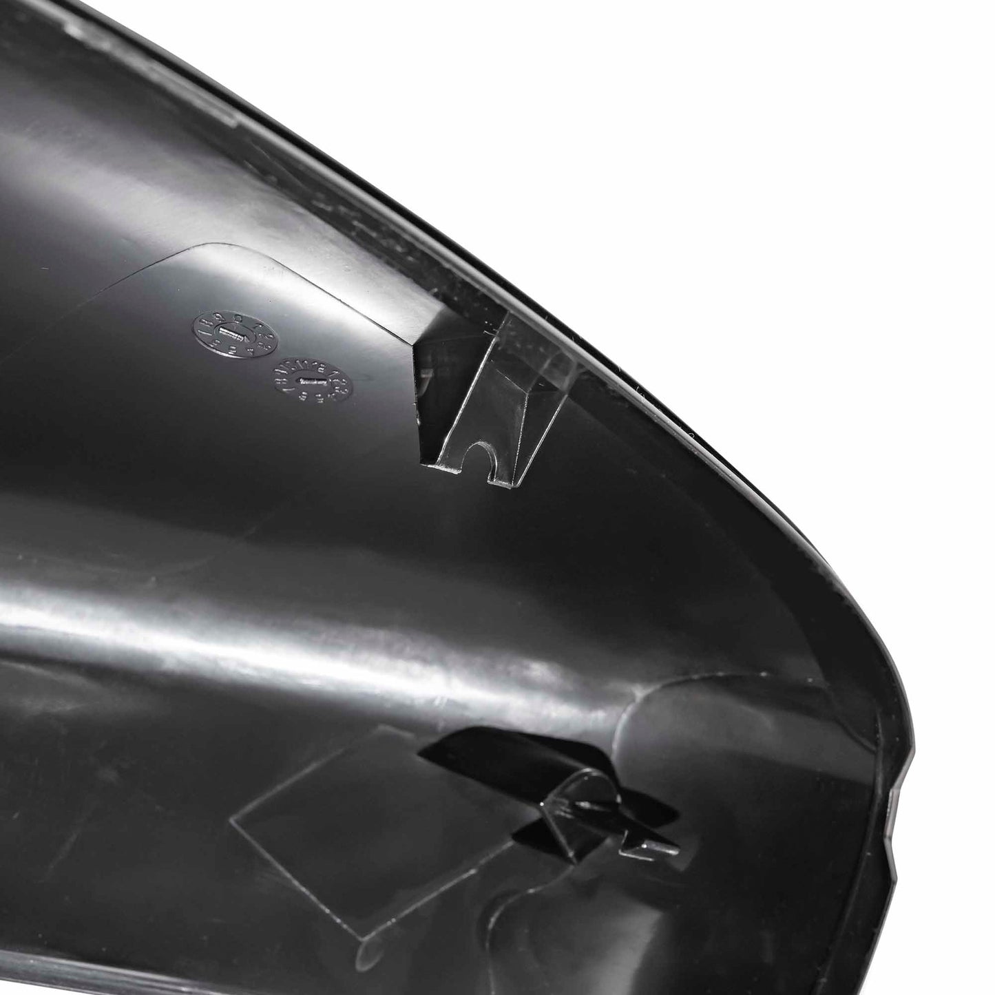 Door Mirror Cover Without Turn Signal Light Opening Textured Black Set Driver Side Left Passenger Side Right For 2020-2025 Ford Escape 2020-2025 Ford Escape Hybrid 2020-2025 Ford Escape Plug-In Hybrid