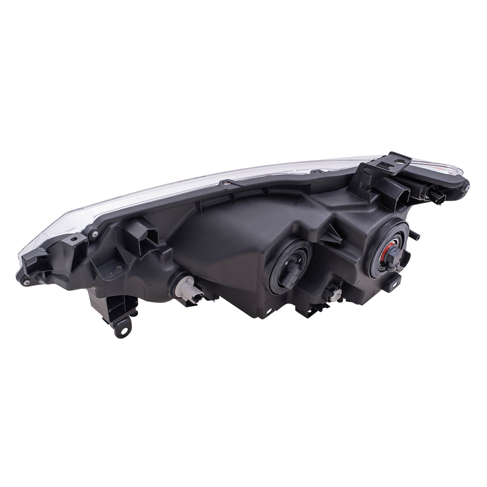Brock Replacement Passenger Halogen Headlight Compatible with 2012-2017 Quest 26010-1JR0A