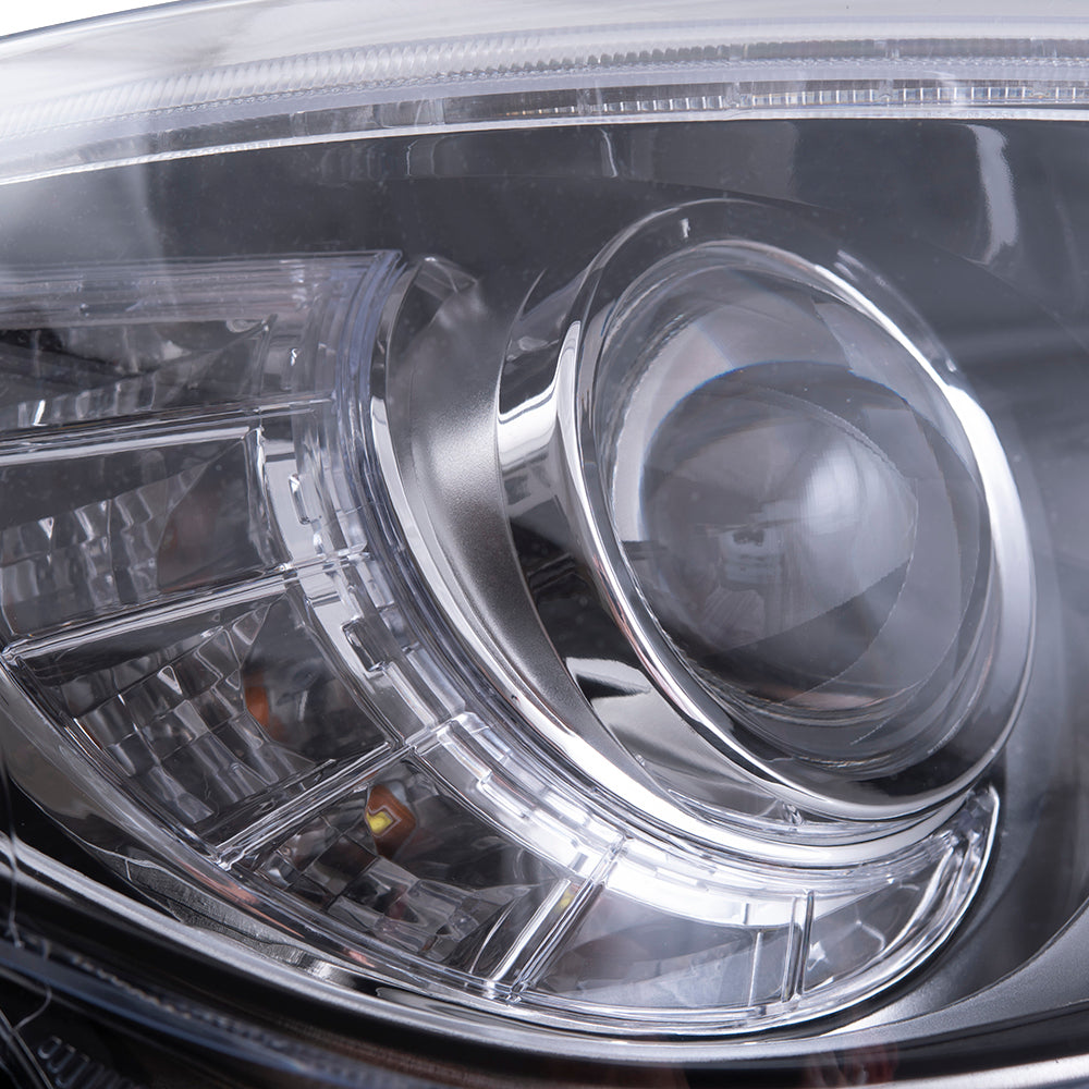 2014-2017 Infinity Q50 Without Adaptive Lighting LED Combination Headlight Assembly RH 2014-2017 Infinity Q50 Hybrid Without Adaptive Lighting