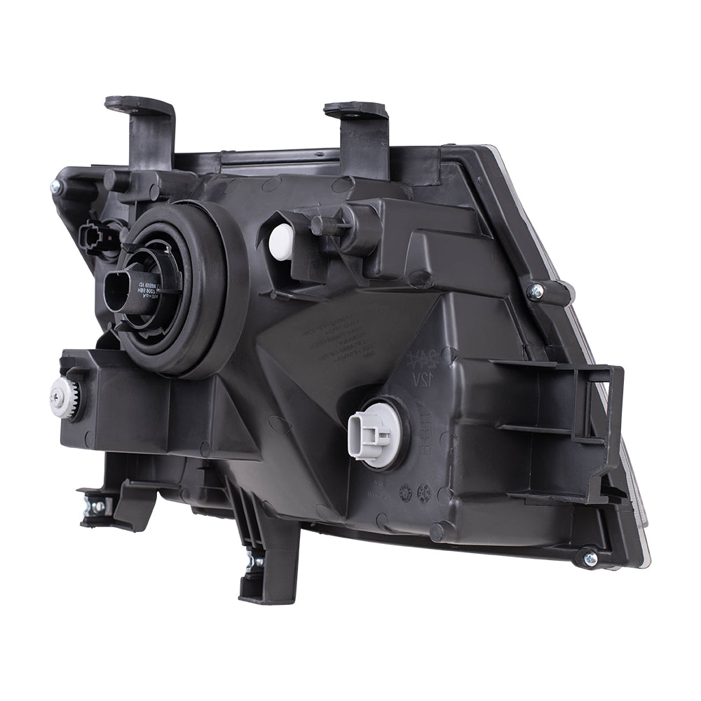 Drivers Halogen Combination Headlamp w/ Chrome Bezel for 05-15 Nissan Xterra