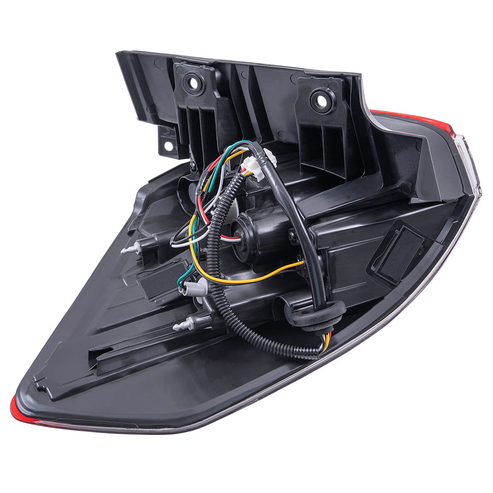 2017 Nissan Rogue Combination Tail Light Assembly Body Mounted Set LH+RH 2017 Nissan Rogue Hybrid