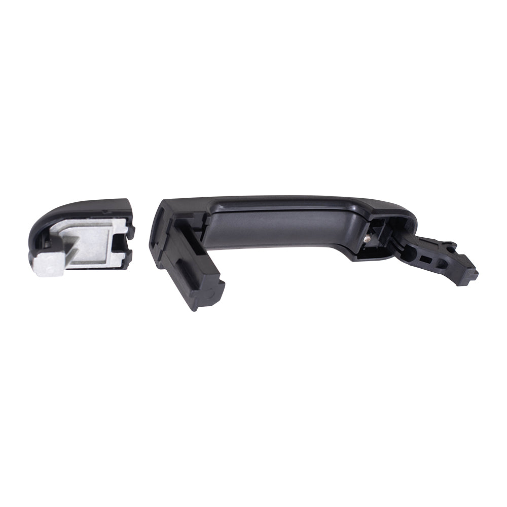 AUTOANDART Brock Replacement Passengers Front Rear Outside Exterior Textured Door Handle Compatible with 07-11 Versa NI1311133