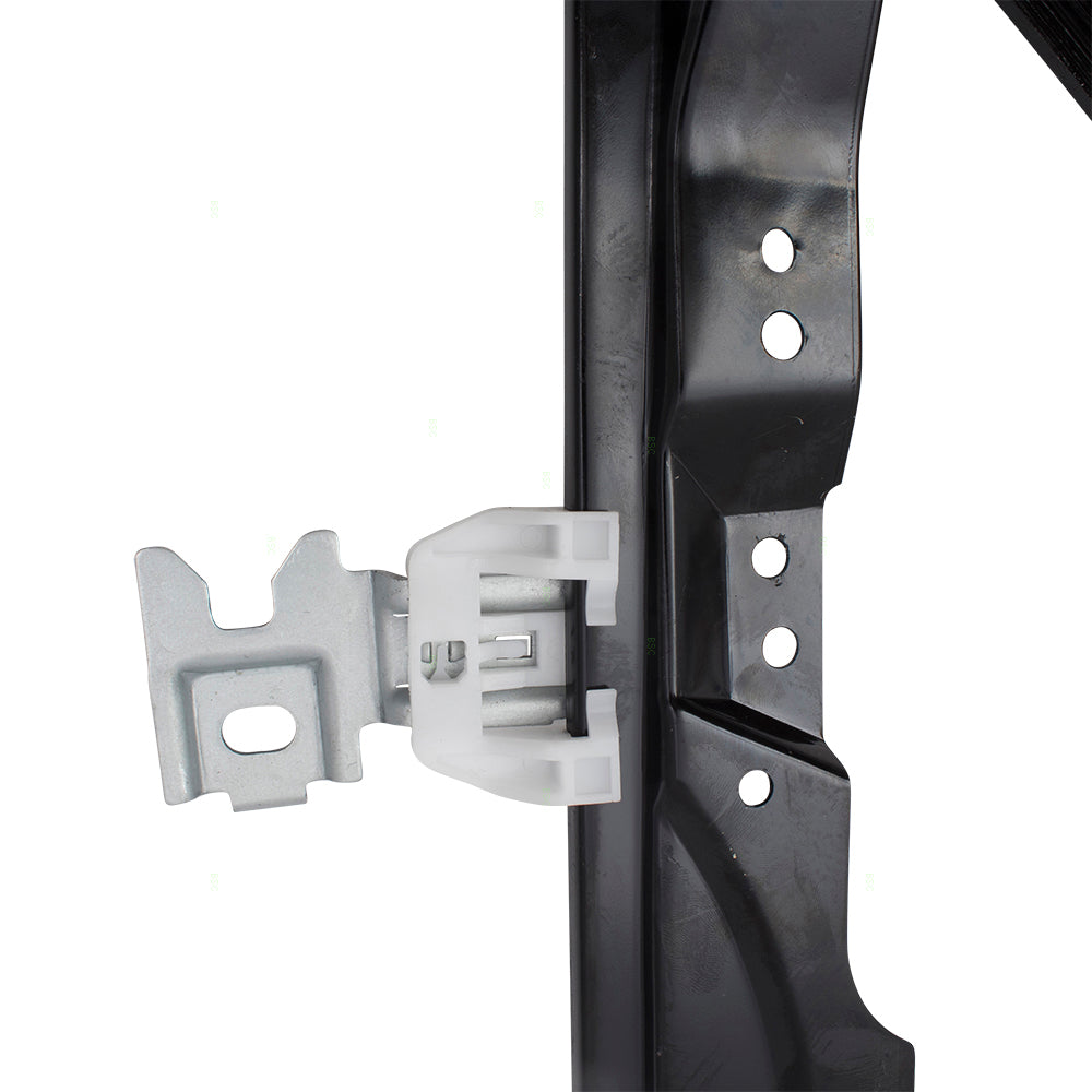 Brock Replacement Passengers Front Power Window Lift Regulator Compatible with 04-15 Titan 80720-ZT00A