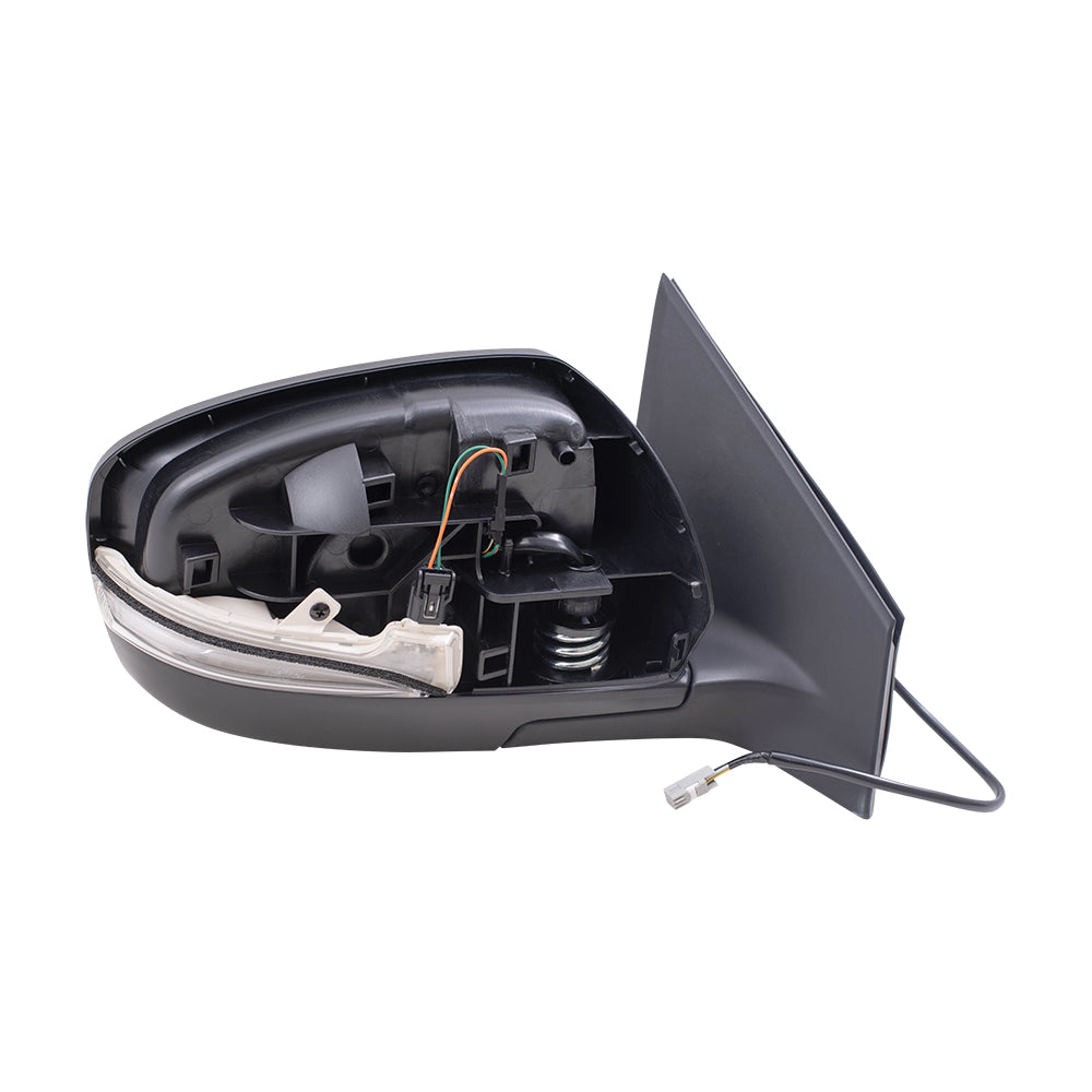 Replacement Drivers and Passengers Power Mirror Assemblies w/ Heat Signal BSD Memory Auto Tilt Compatible with 13 CX-9