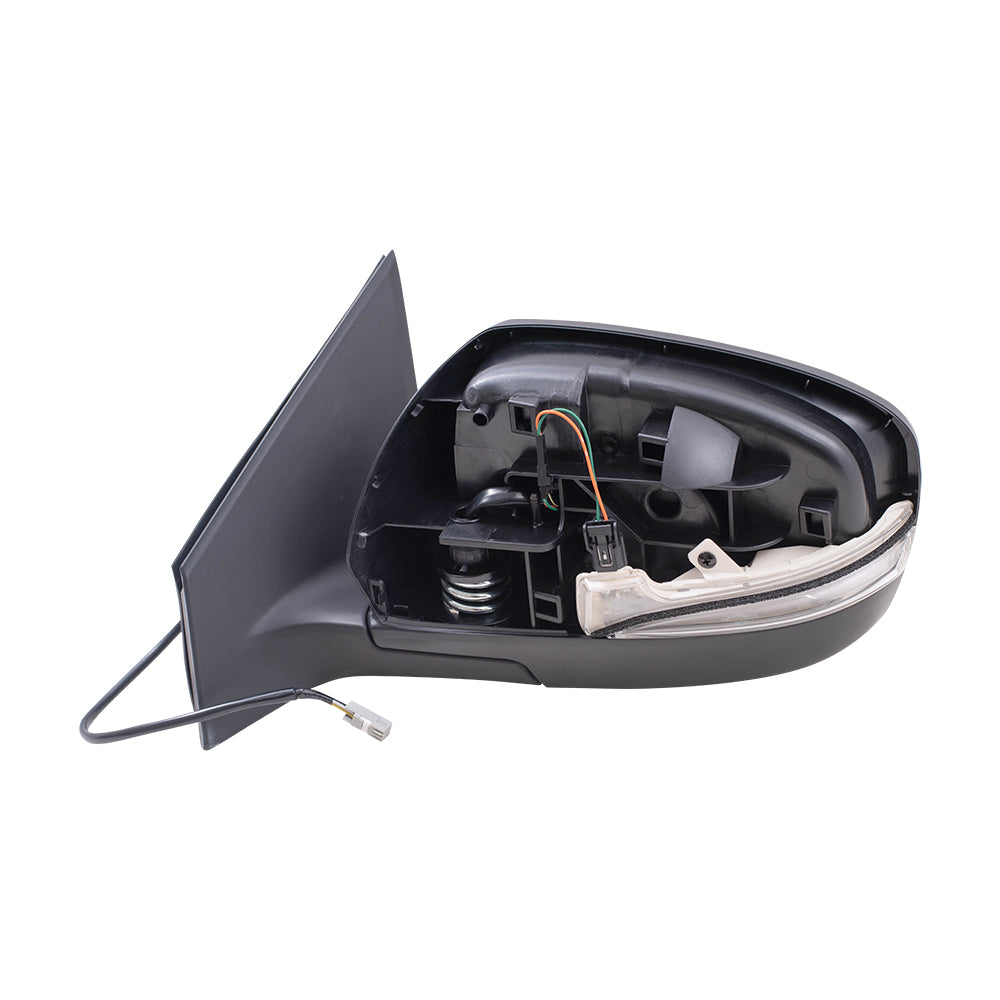 Replacement Drivers Power Mirror Assembly w/ Heat Signal BSD Memory Auto Tilt Compatible with 13 CX-9