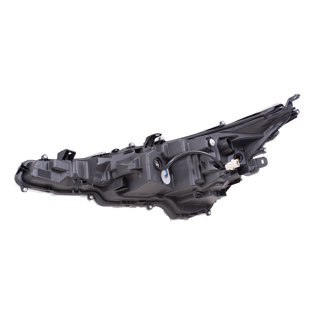 Brock Replacement Passenger Side LED Combination Headlight Assembly Compatible with 2020-2021 Corolla L/LE Japan Built ONLY