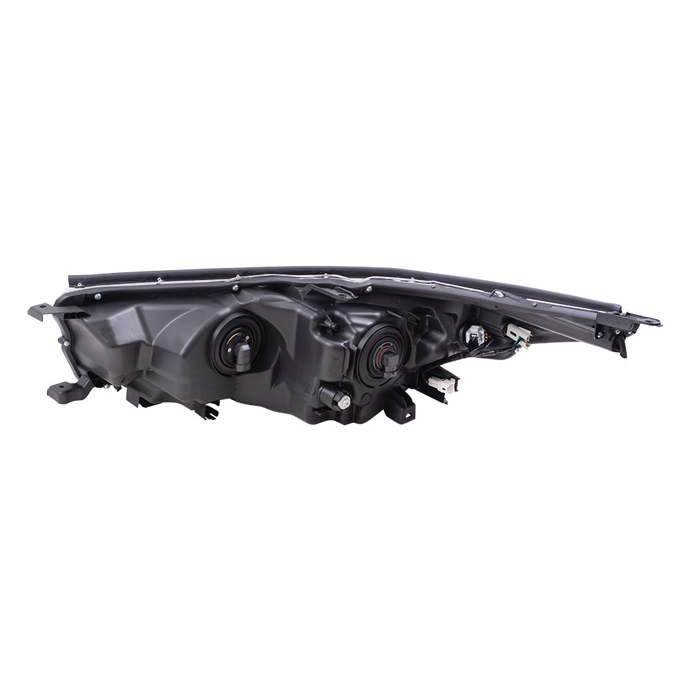 Brock Replacement Pair Set Headlights Headlamps Lens Compatible with Highlander & Hybrid 81150-0E180 81110-0E180