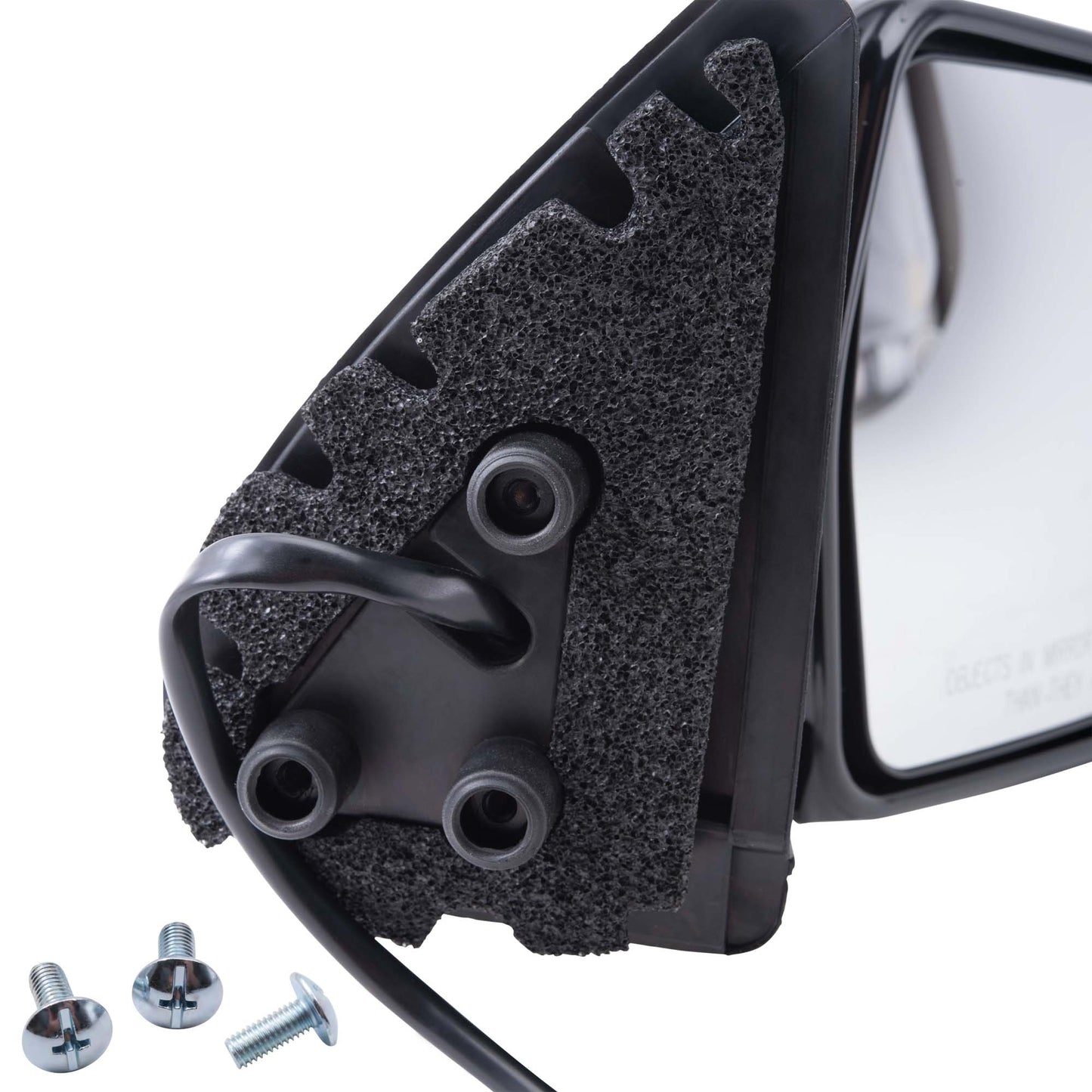 Driver and Passenger Power Side View Mirrors with Chrome Replacement for Toyota 8794034030 8791034040