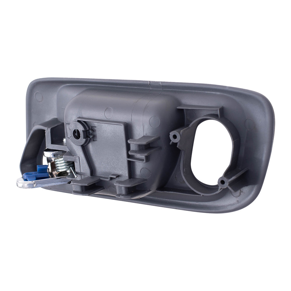 Brock Replacement Passengers Front Inside Interior Gray Door Handle w/ Hole Compatible with Accord Odyssey 72125-S84-A01ZB HO1353124